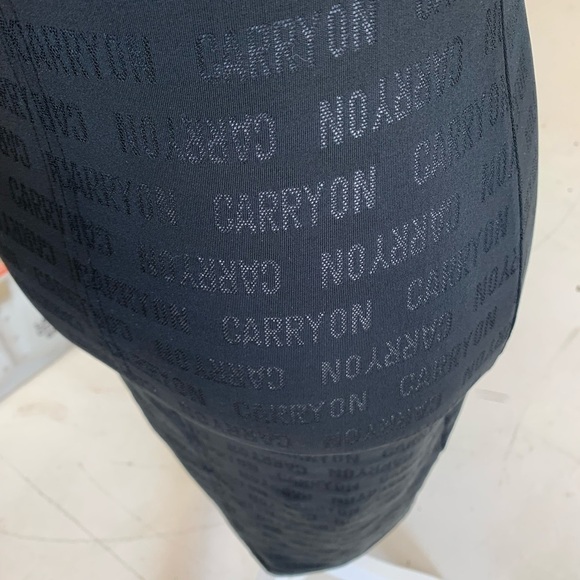 COPY - Gabrielle Union NY & Co tank dress medium L38 in 18 pit carry on graphic - Picture 4 of 4